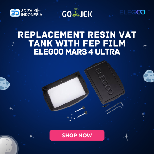 Original ELEGOO Mars 4 Ultra Replacement Resin VAT Tank with FEP Film